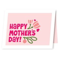 Happy Mother's Day card - Layered - A2