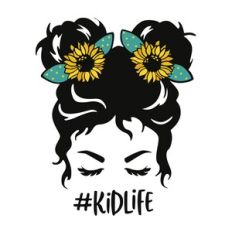 Kid Life Messy Buns