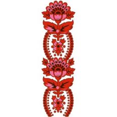 Intricate Floral Border