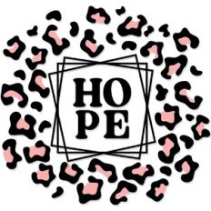 Hope Leopard Frame