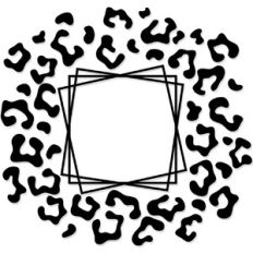 Blank Leopard Frame