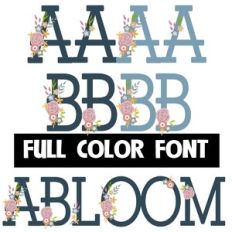 Abloom Color Font