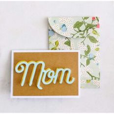 simple mom card and envelope