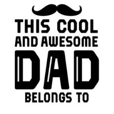 This cool and awesome dad belongs to