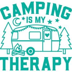 Camping Is My Therapy