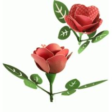 3d rose