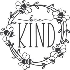 Bee Kind Wreath