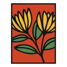 Flower Lattice - A2 card artwork