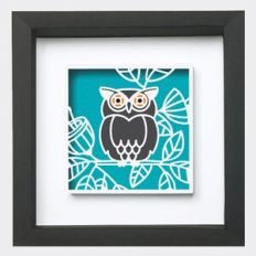 Garden Owl - Wall art