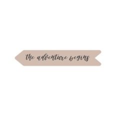 The Adventure Begins Arrow