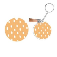 Keychain Pattern, Paint Brush Stroke Key ring