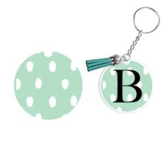 Keychain Pattern, Paint Brush Stroke Key ring