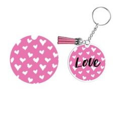 Keychain Pattern, Paint Brush Stroke Key ring