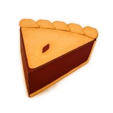 Box Pie 3D Wedge