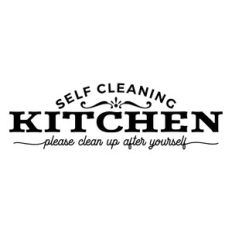 Self Cleaning Kitchen
