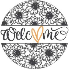 Sunflower Welcome Design