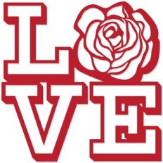 Love rose Block