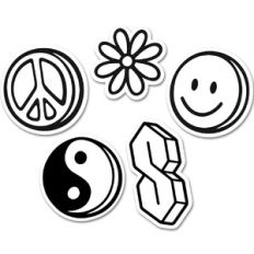 90's kid stickers
