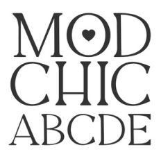 BFC Mod Chic Skinny Modern Serif Font