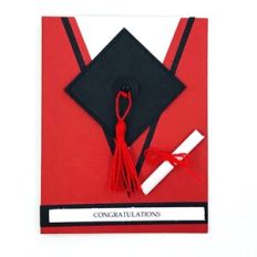 Graduation Robe A2 Card