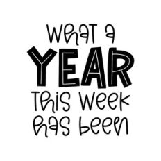 what a year this week has been