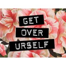 Get Over Urself Sticker