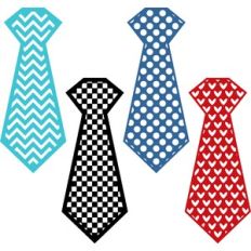 set of ties