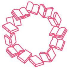books wreath