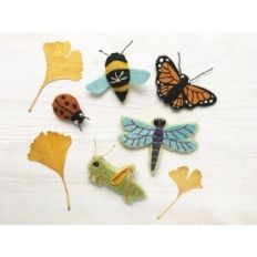 Bugs felt sewing pattern for insects