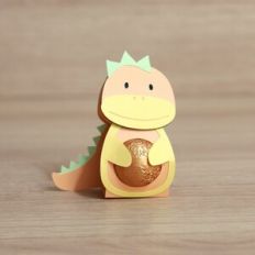 DINO CANDY BOX – LAYERED ORANGE