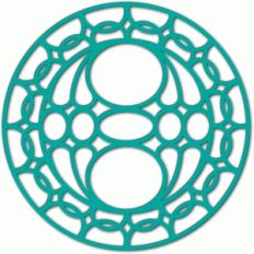 abstract circle frame