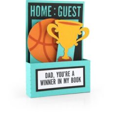 5X7 Box Card Basketball