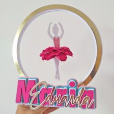 Ballerina Cake Topper