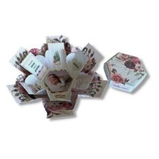EXPLOSION HEXAGONAL HEART BOX