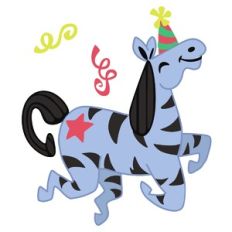 Party Zebra