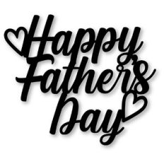 Happy Fathers Day Welded Words