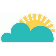 sun and cloud