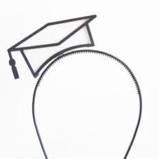 Graduation Cap Headband Prop