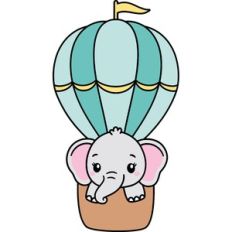 Elephant Hot Air Balloon