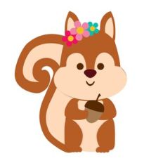 Floral Squirrel