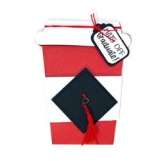 Graduation Cap Mug and Sleeve A2 Gift Card