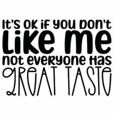 It's OK If You Don't Like Me Quote