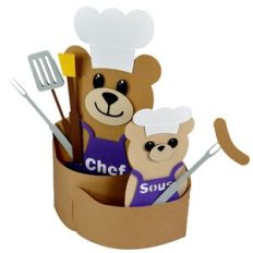 BBQ Father’s Day Hug Bendi Card