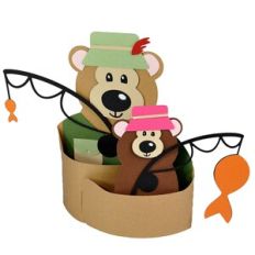 Fishing Father’s Day Hug Bendi Card