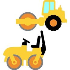 construction tractor