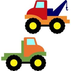 construction trucks