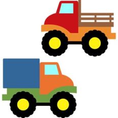construction trucks