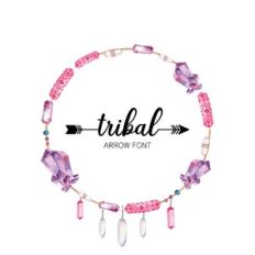 Tribal Arrow Font