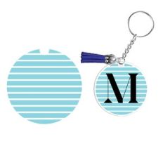 Round Circle striped Pattern, Keychain Patterns