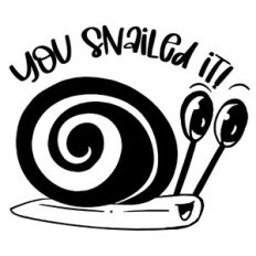 You snailed it!